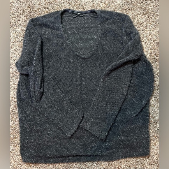 Papermoon Light Sweater Dark Grey Long Sleeve. No Tag SZ Med - Picture 6 of 11